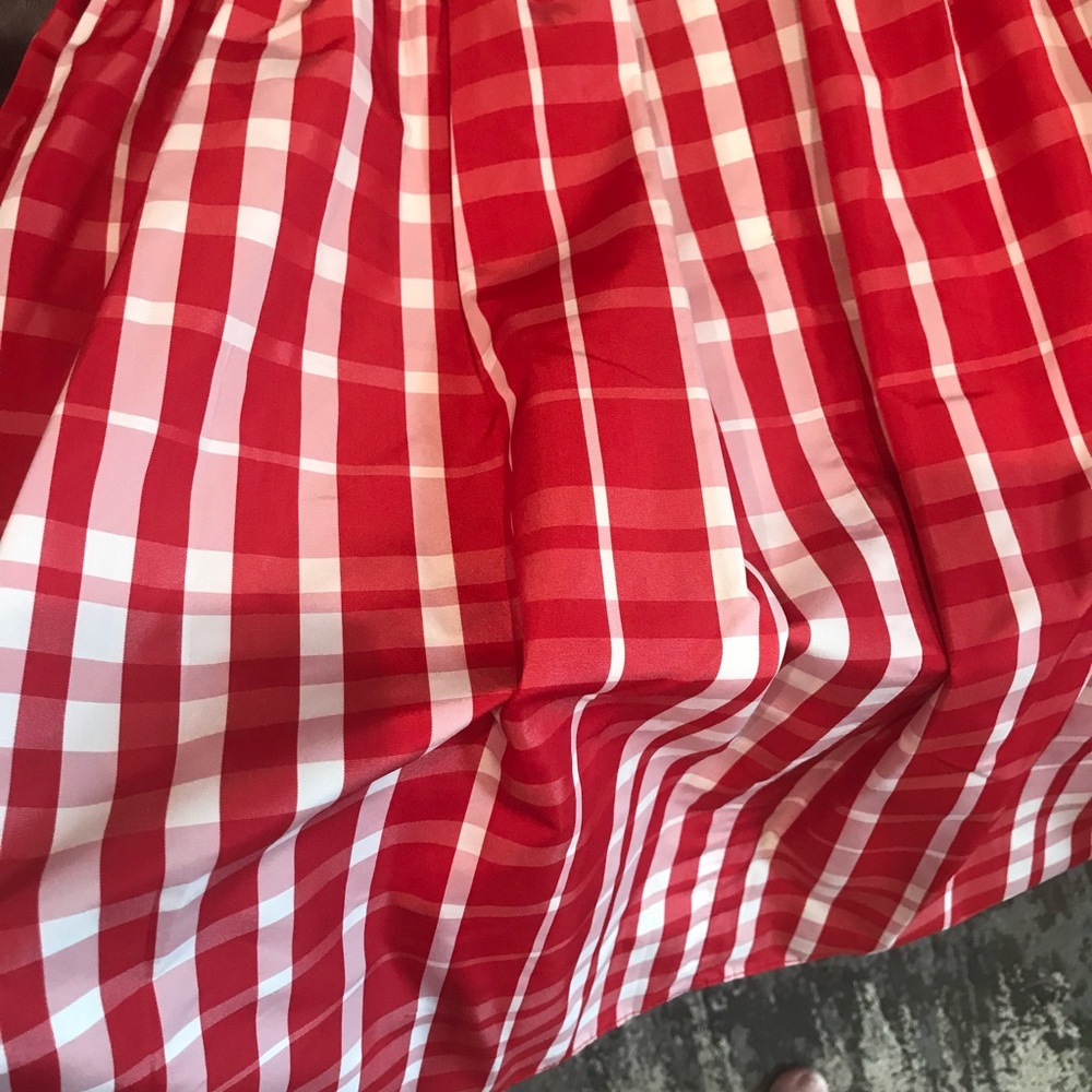 New VINEYARD VINES Multi Scale Gingham Strapless DRESS NWT - Picture 12 of 15